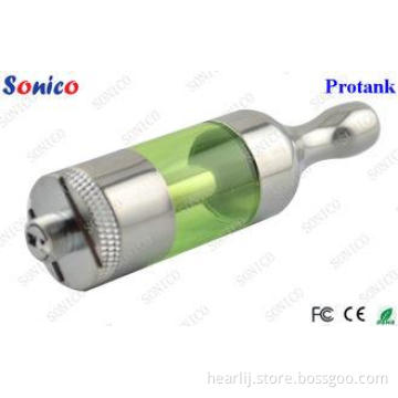 Ecig Bottom Coil Clearomizer for 510 Thread Transparent Tan